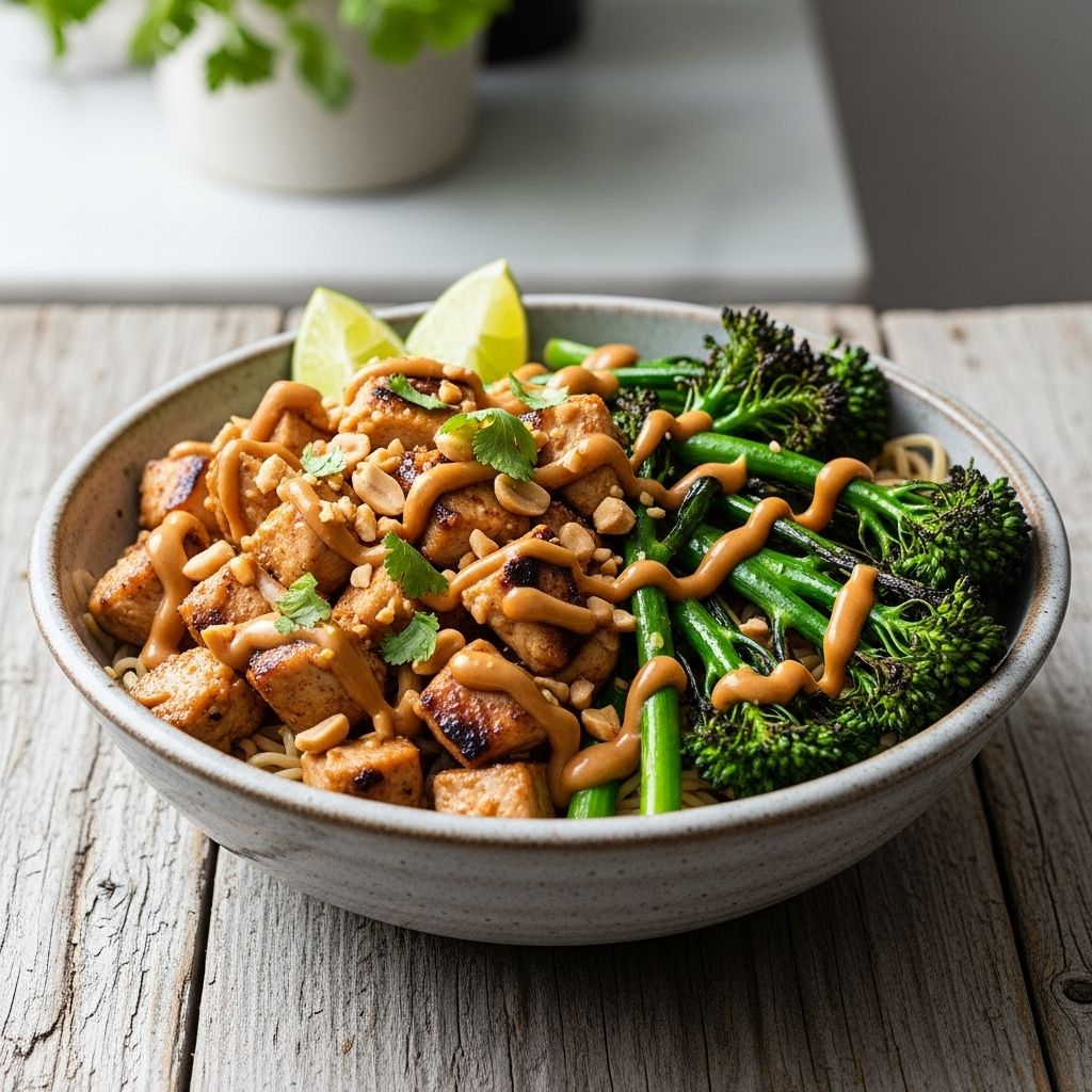 Elevate simple ingredients with a rich, nutty sauce and effortless grilling technique.