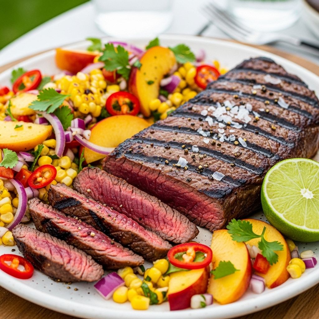 An effortless cookout showcase where smoky char meets bright seasonal ingredients.