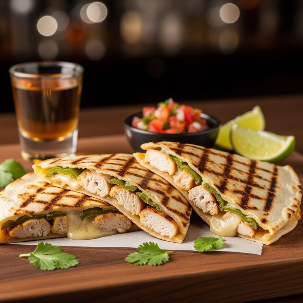 Bright lime flavors and fire-roasted peppers bring each crispy tortilla pocket to life.