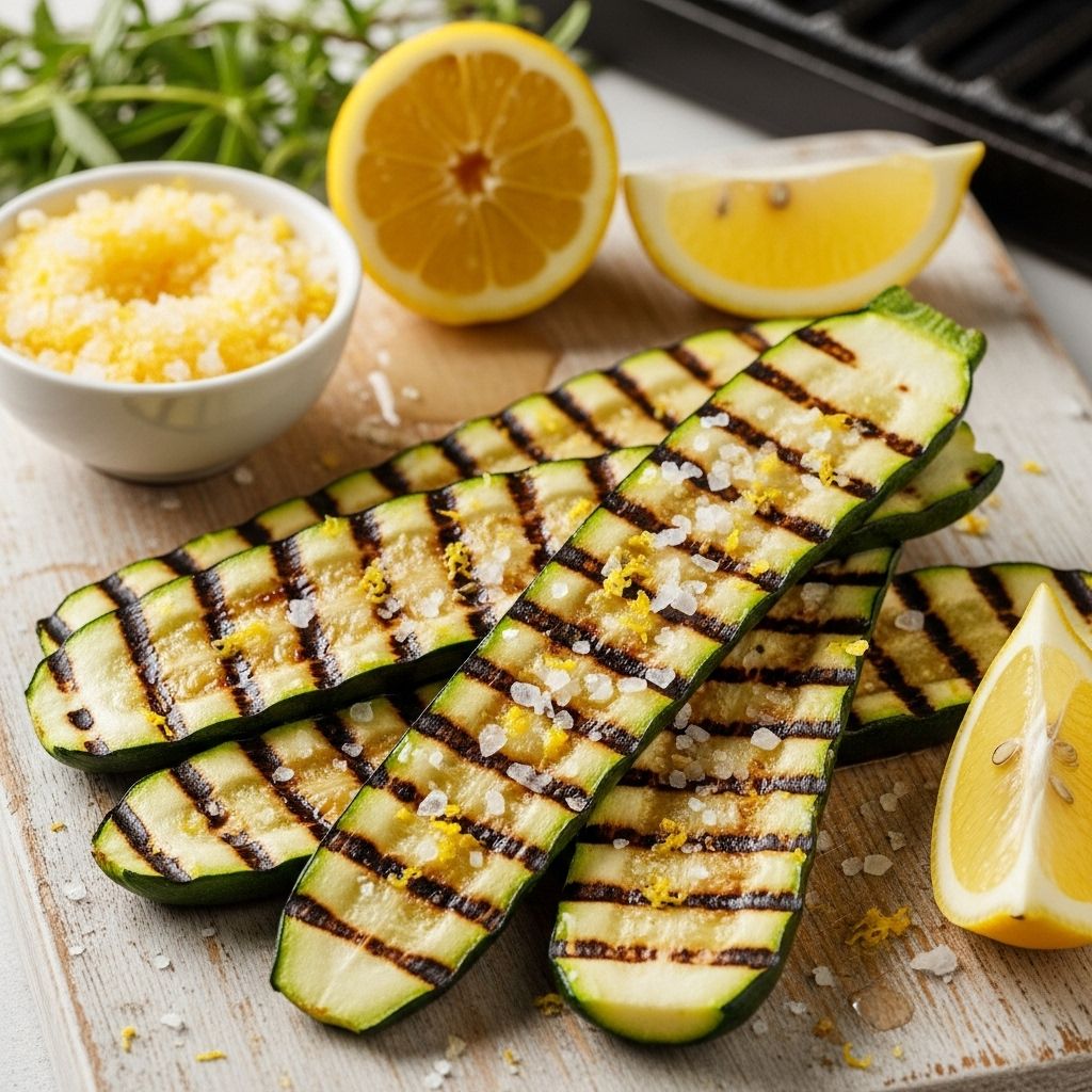 Smoky char marks meet bright citrus seasoning for an unforgettable side dish.