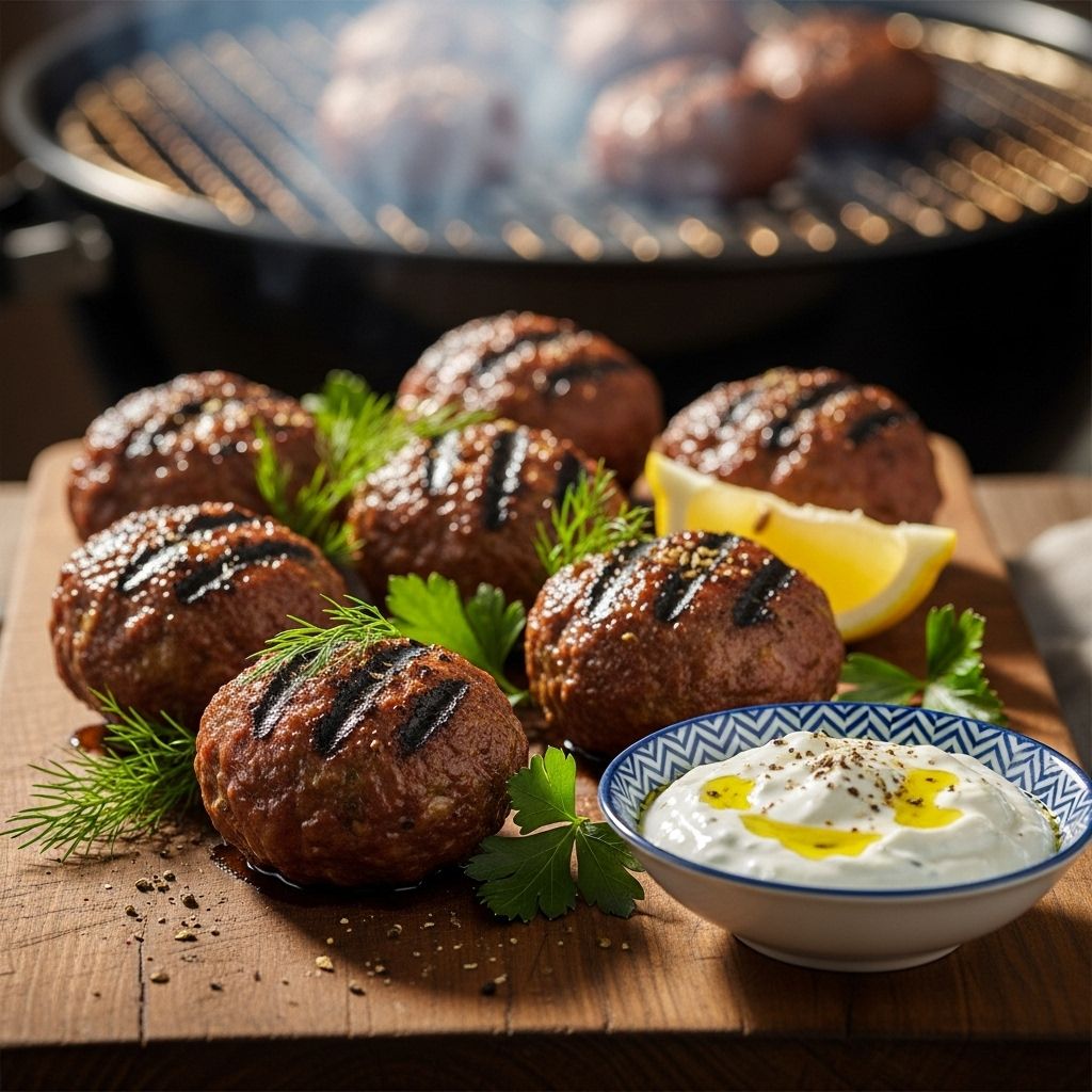 Herb-infused patties char to tender, flavor-packed perfection at any outdoor gathering.