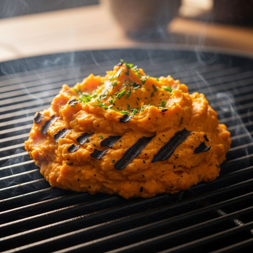 How to Grill and Mash Sweet Potatoes for Smoky, Rich Flavor Harness live fire and brown butter for a silky, caramel-rich side dish.