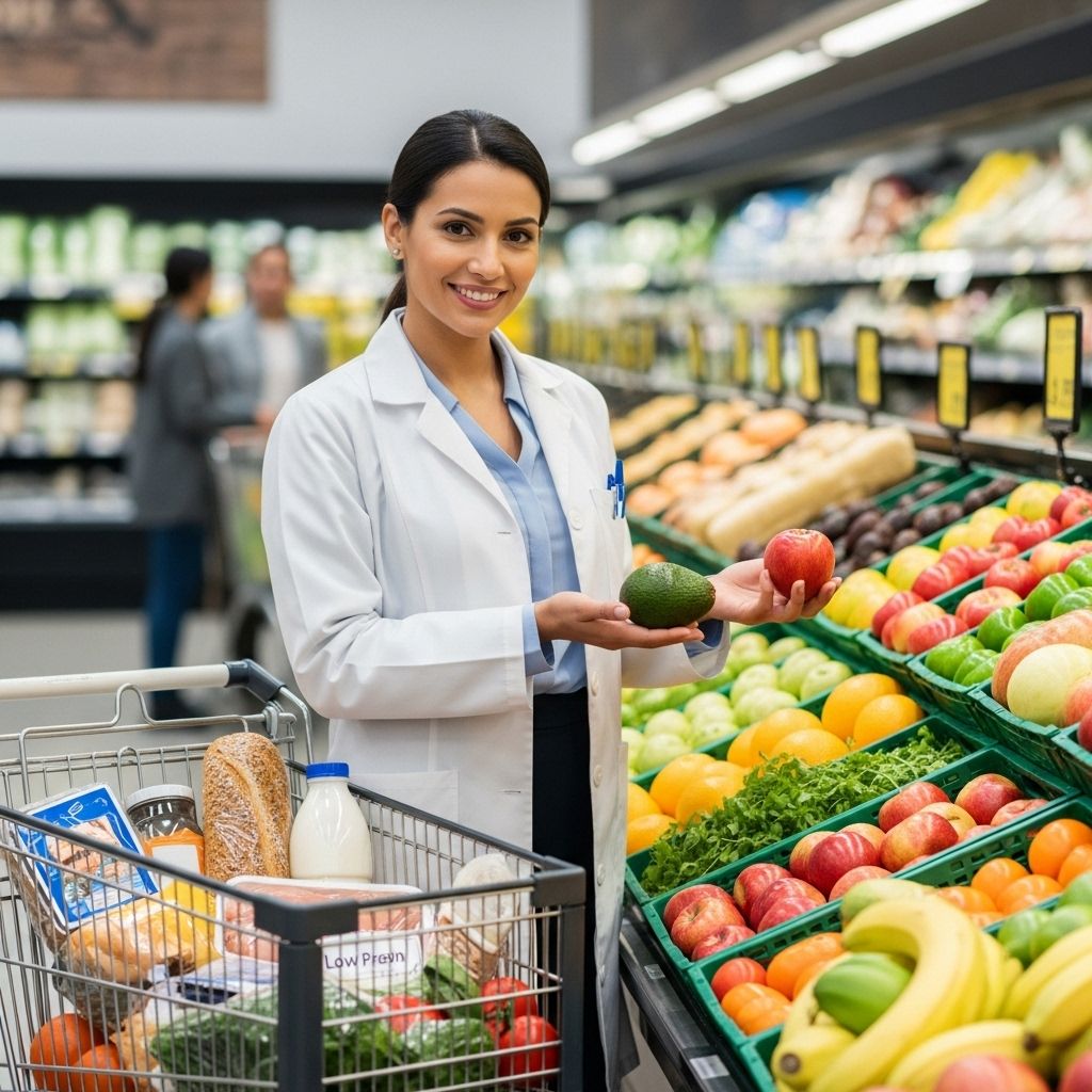 Master grocery shopping with expert strategies to support blood sugar management and healthy eating for type 2 diabetes.