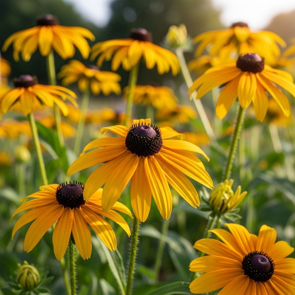 Practical tips unlock vibrant golden flowers that thrive in various garden conditions.