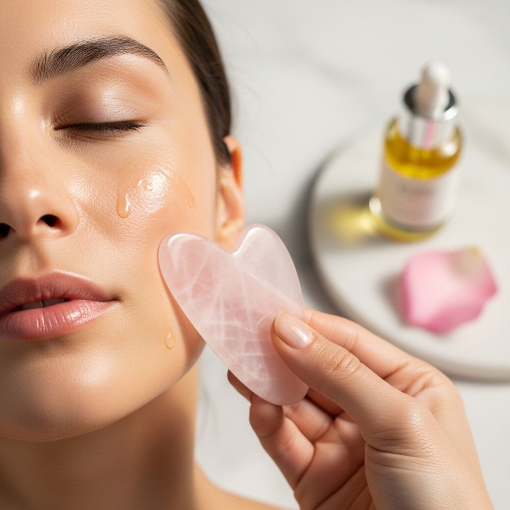 Experience the timeless benefits of gua sha, from glowing skin and facial sculpting to deep relaxation, using this ancient ritual.