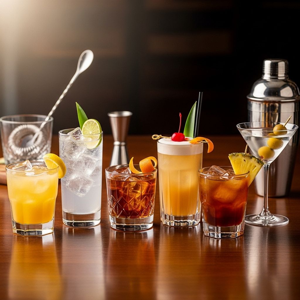 Discover the building blocks behind classic recipes for perfectly balanced cocktails.