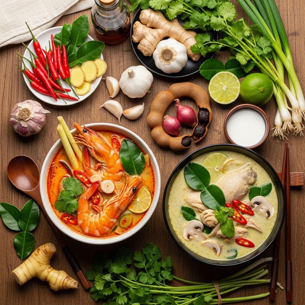 These broths showcase the art of combining heat, tang, and herbs in every savory bowl.