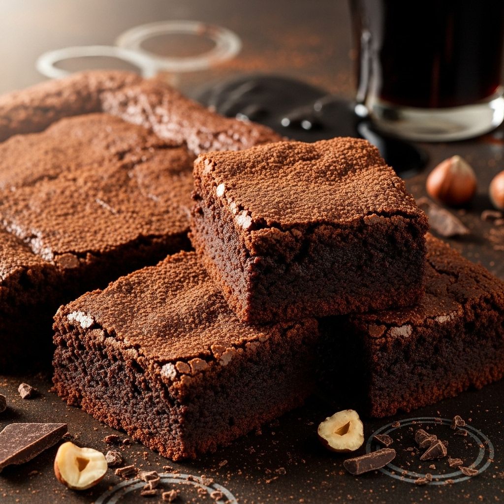 A velvety dessert infused with malted beer reduction and a tangy cream cheese swirl.