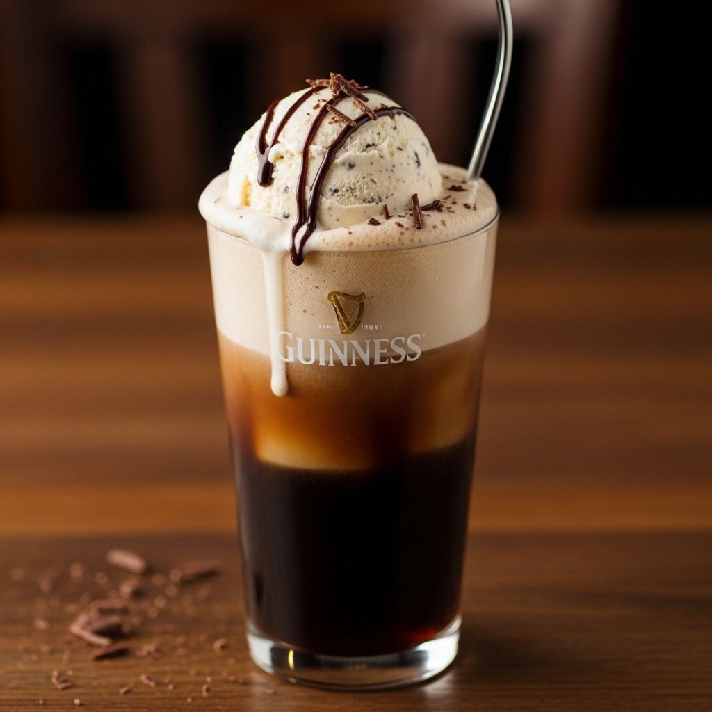 Dark beer meets vanilla ice cream for a fizzy, indulgent twist on a summer classic.