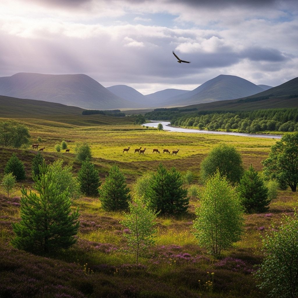 Half a Million Acres Rewilded: Transforming the Scottish Highlands An ambitious 30-year initiative reconnects nature and communities across 500,000 acres of the Scottish Highlands, restoring lost habitats and boosting biodiversity.