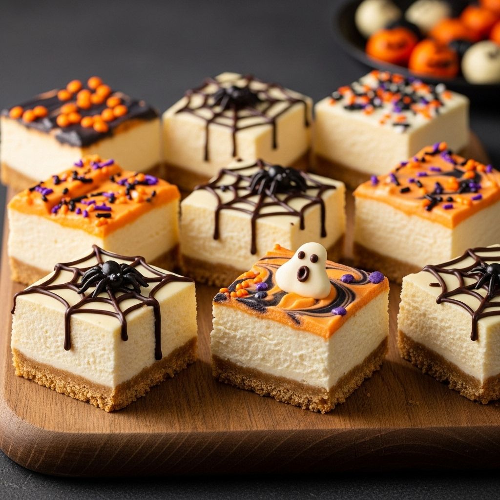 A make-ahead dessert that pairs creamy swirls with playful seasonal flair.