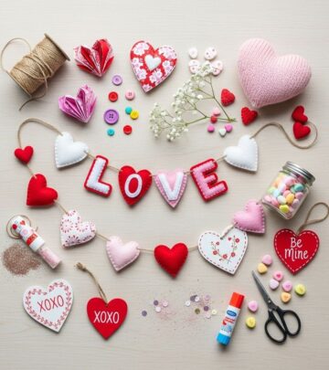 Craft heartfelt accents from everyday supplies for a home filled with love.