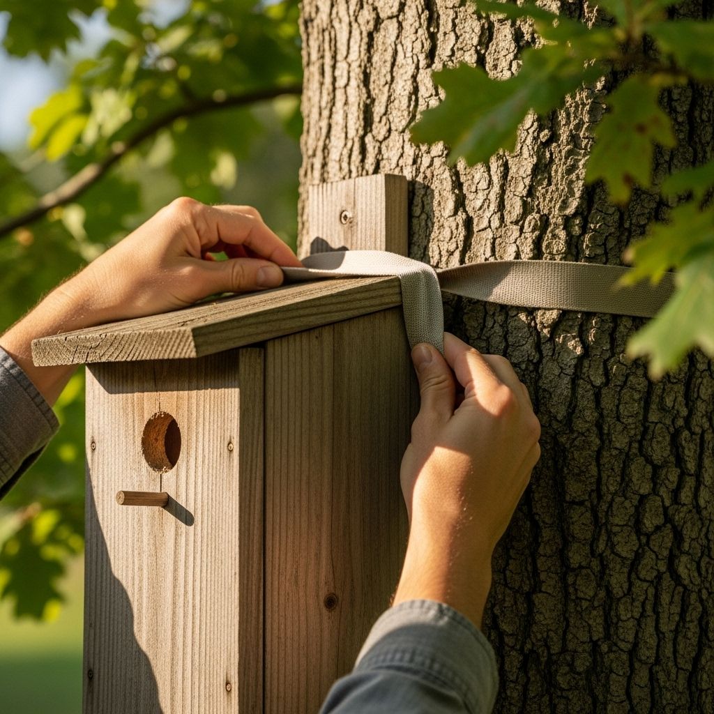 Discover safe, sustainable methods to install birdhouses that protect both your tree and backyard wildlife.