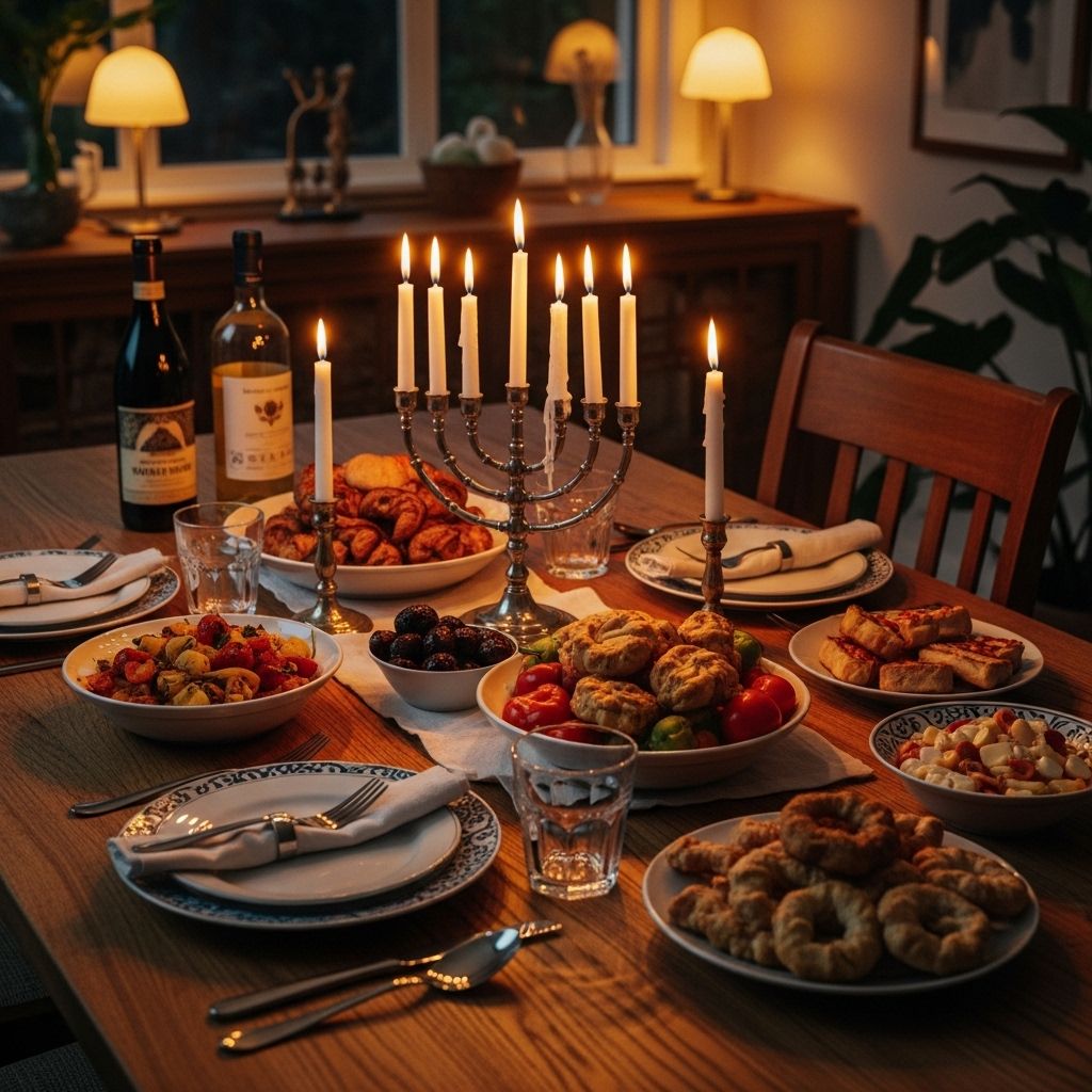 Enjoy golden latkes, doughnuts, and inventive toppings that bring new life to your table.