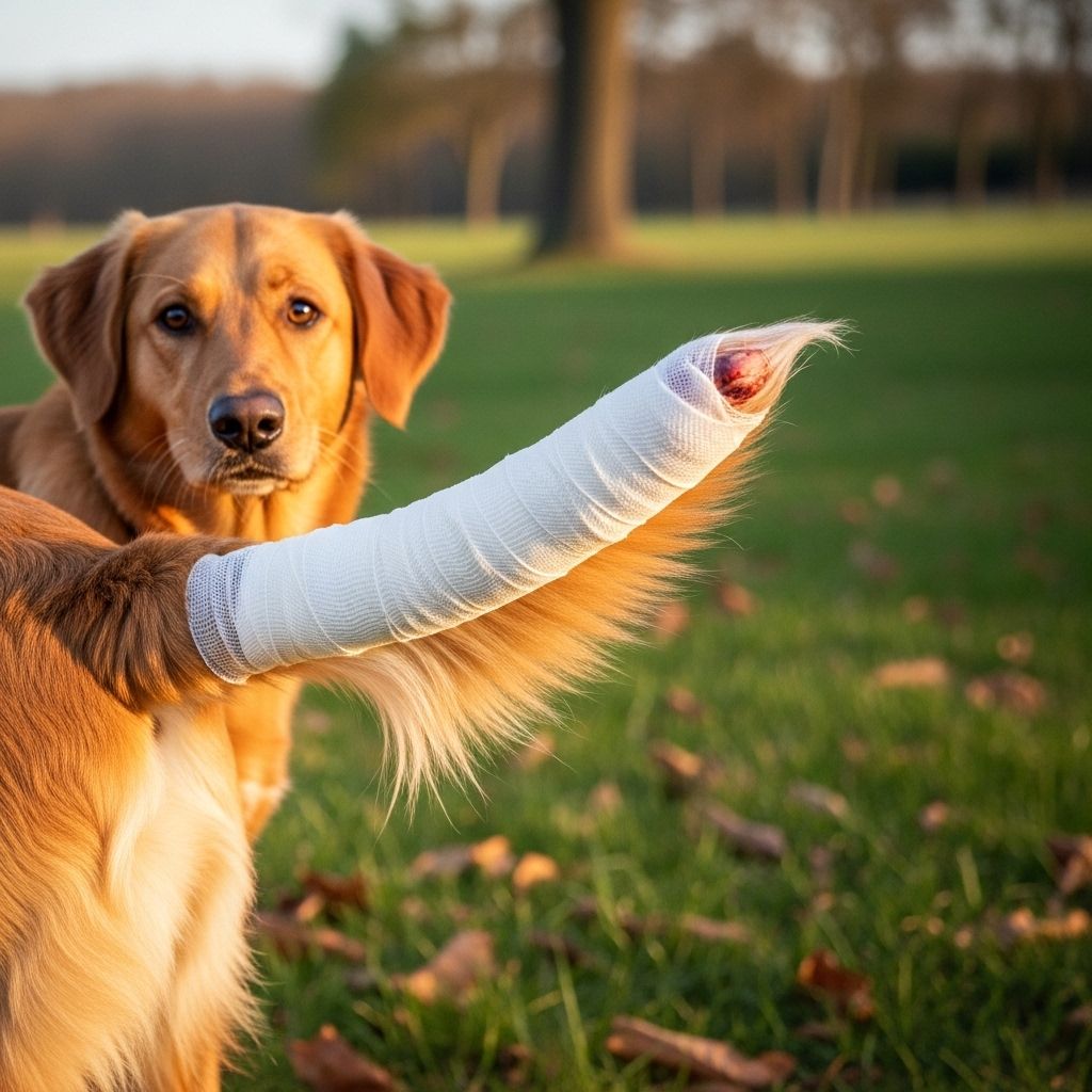 Happy Tail Syndrome in Dogs: Causes, Care, and Prevention Details key signs of wagging injuries and proven tactics to keep your pup injury-free.