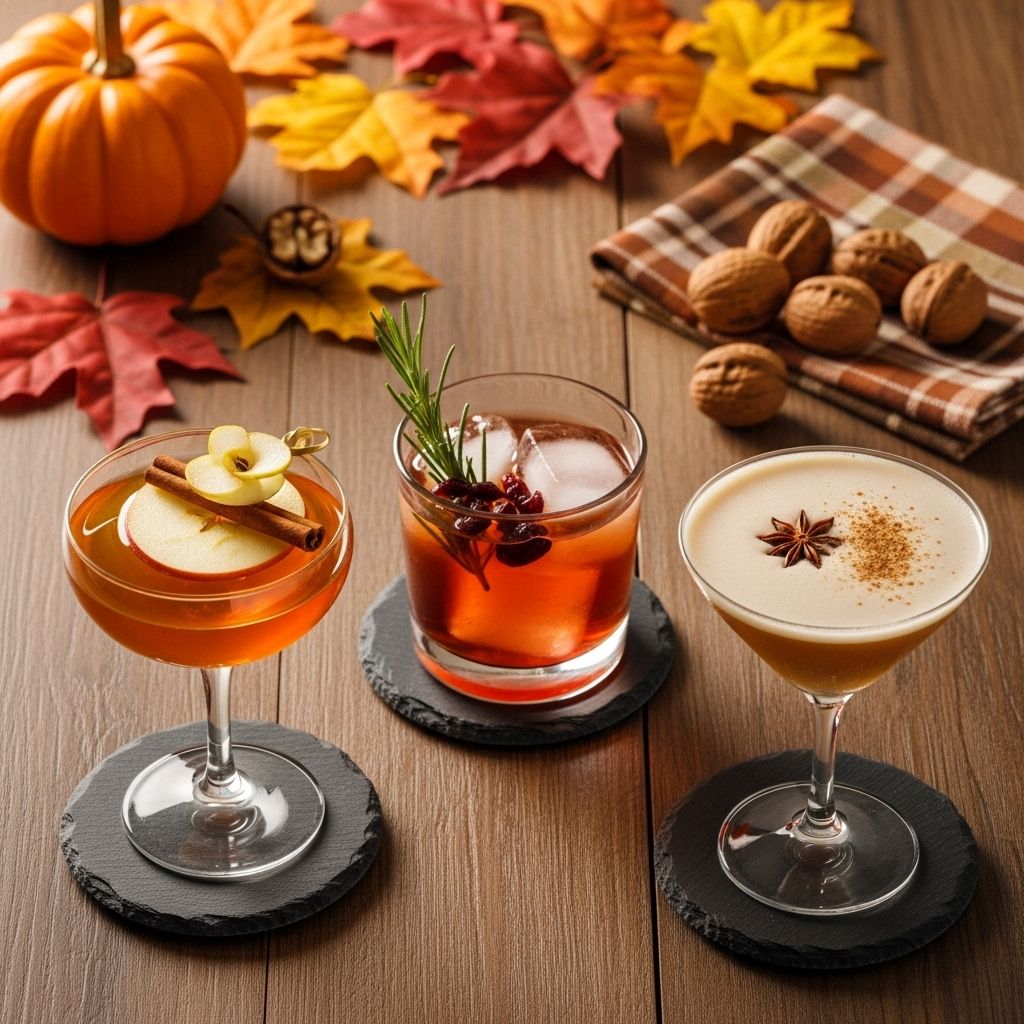 Experience rich apple brandy and warming spices in a cozy fall sip.