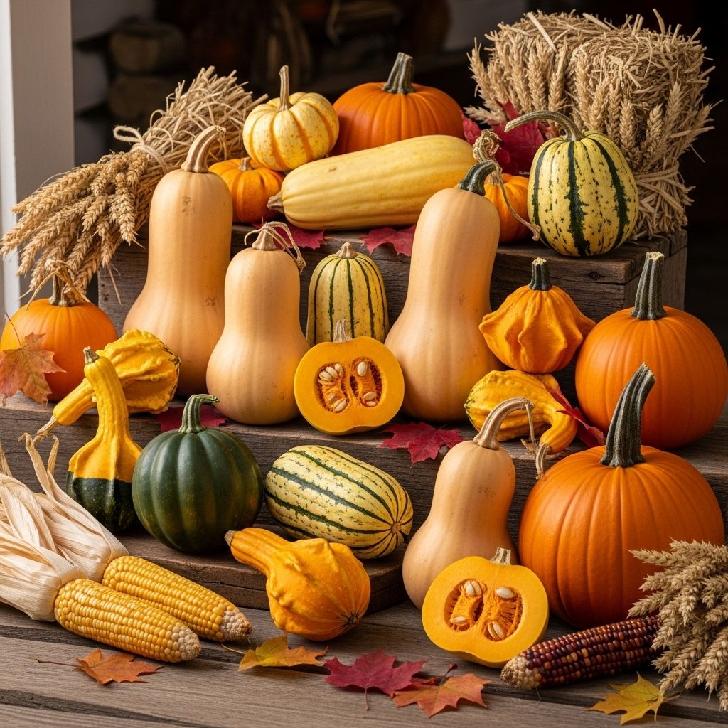 Harvesting and Storing Squash & Pumpkins: Complete Guide Everything you need to know about harvesting, curing, and storing squash and pumpkins for the best quality and shelf life.