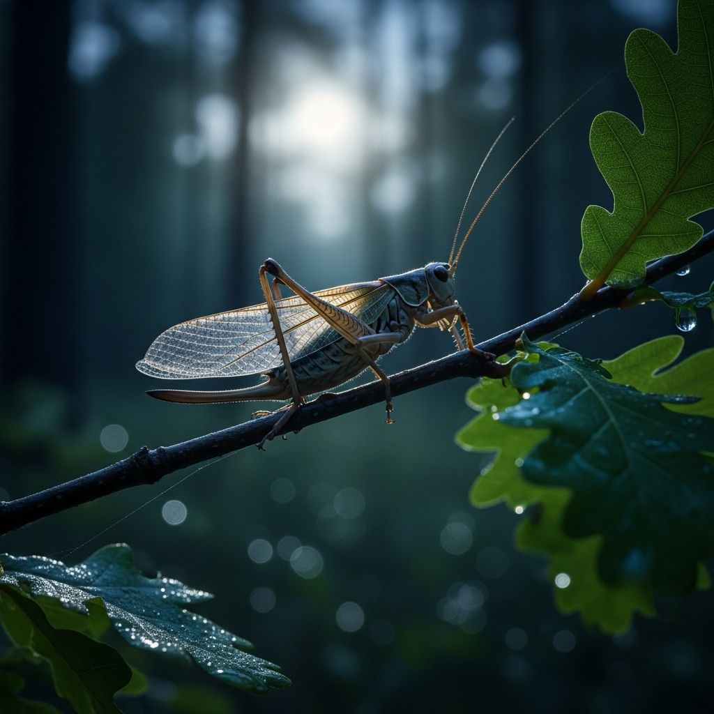 The Haunting Harmony of Tree Crickets: Nature’s Nighttime Chorus Discover the science, mystery, and poetry behind tree cricket choruses that transform the night.