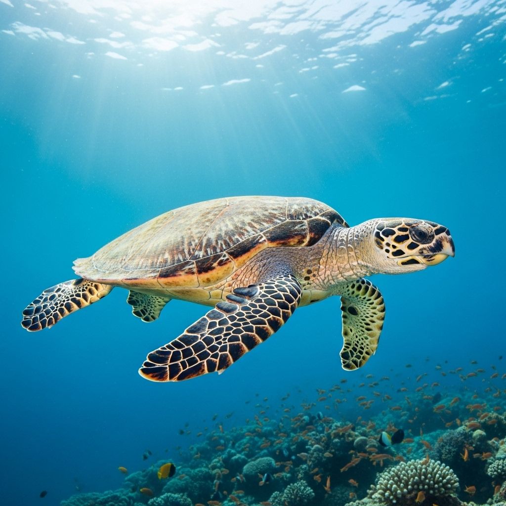 The survival of the hawksbill turtle is at a tipping point; discover its perilous status, vital ecosystem role, and the urgent actions needed to turn the tide.