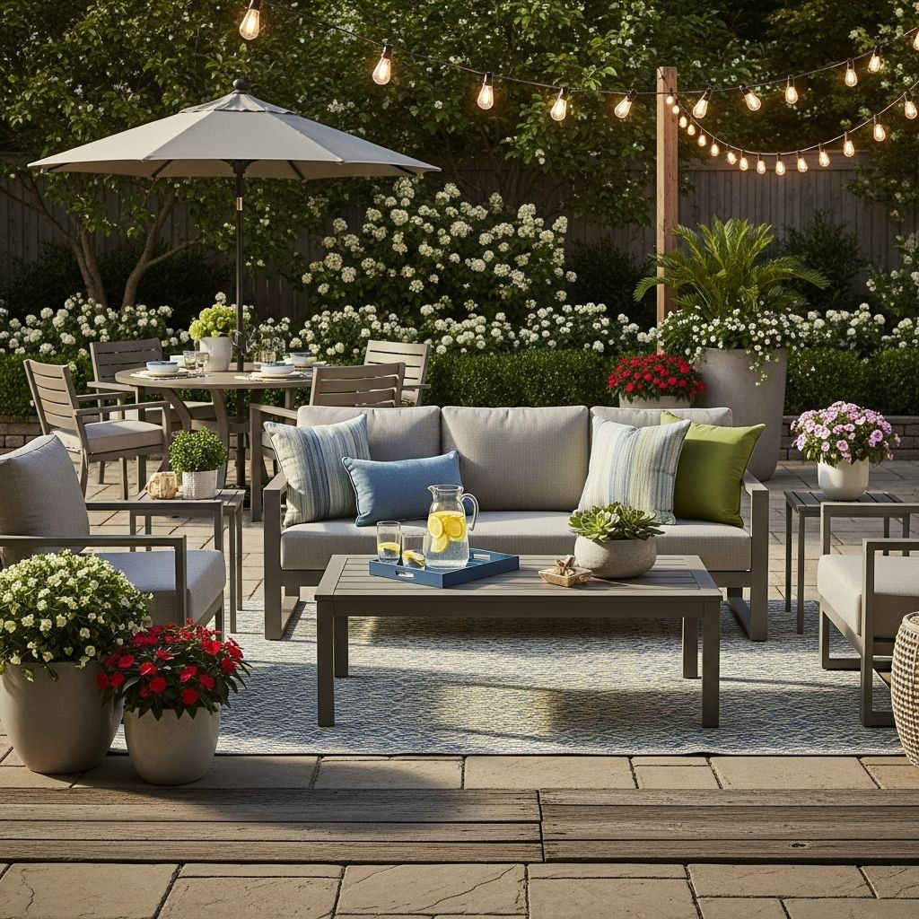 Transform your backyard into a comfortable, curated retreat with weather-resistant design.