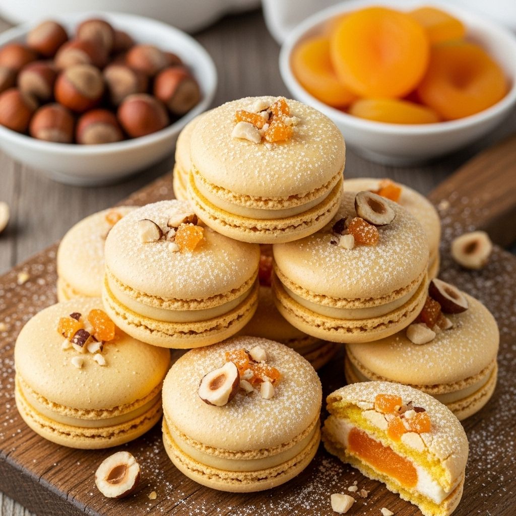 Precise batter folding and drying yields cookies with crisp shells and tender centers.