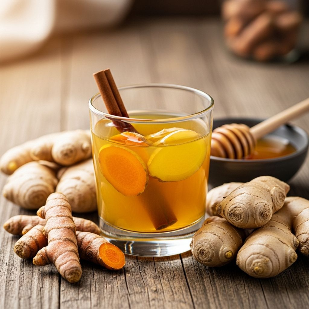 A golden, warming drink that harnesses ancient ingredients for modern wellness.