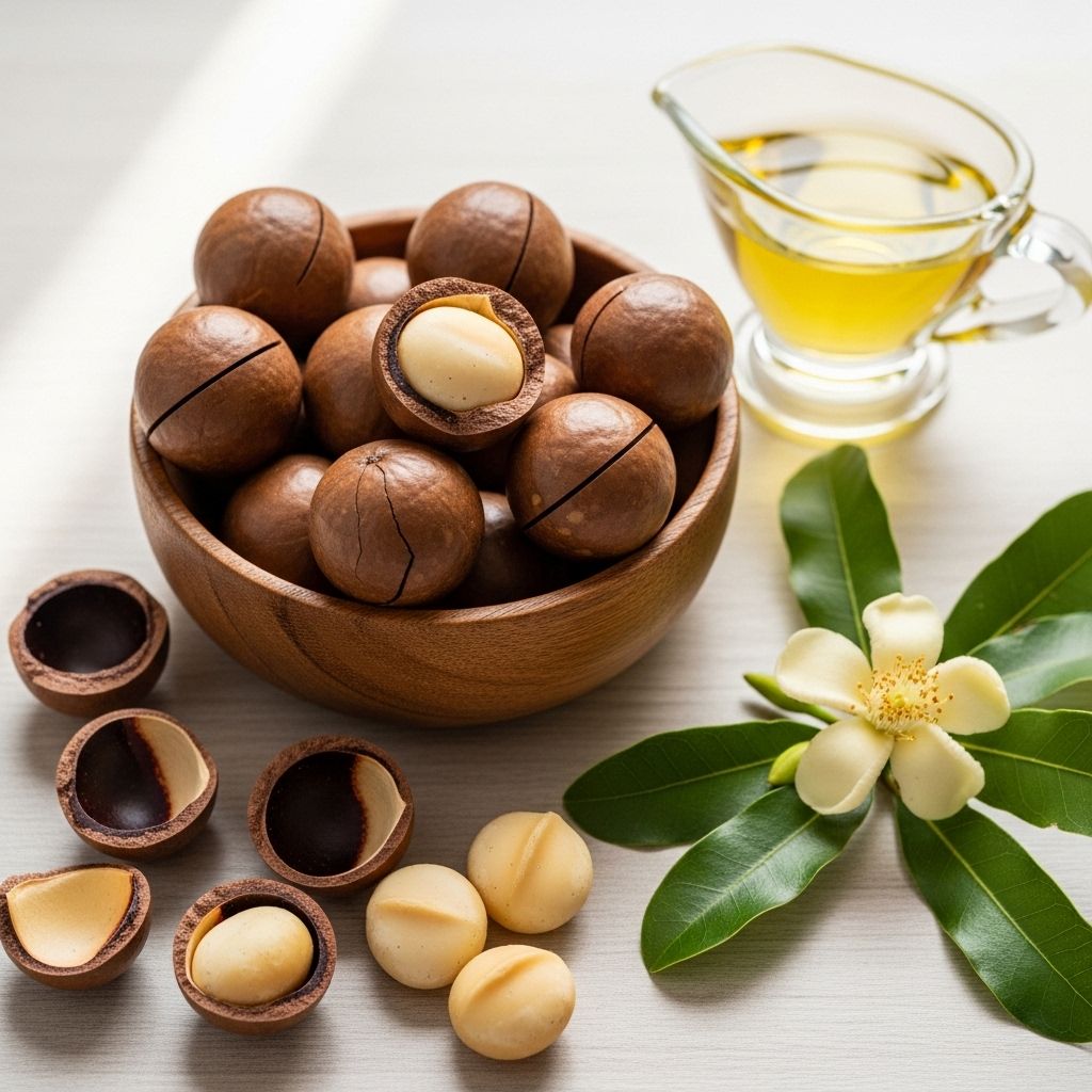 13 Surprising Health Benefits Of Macadamia Nuts Buttery macadamias pack potent nutrients to nourish heart, brain, and skin wellness.