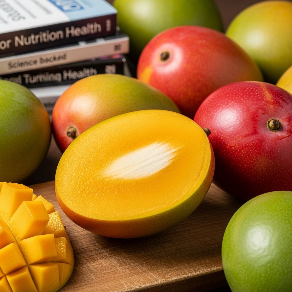 Top 20 Health Benefits of Mangoes: Nutrition, Wellness, and FAQs Tropical sweetness boosts immunity, aids digestion, and reveals a natural glow.