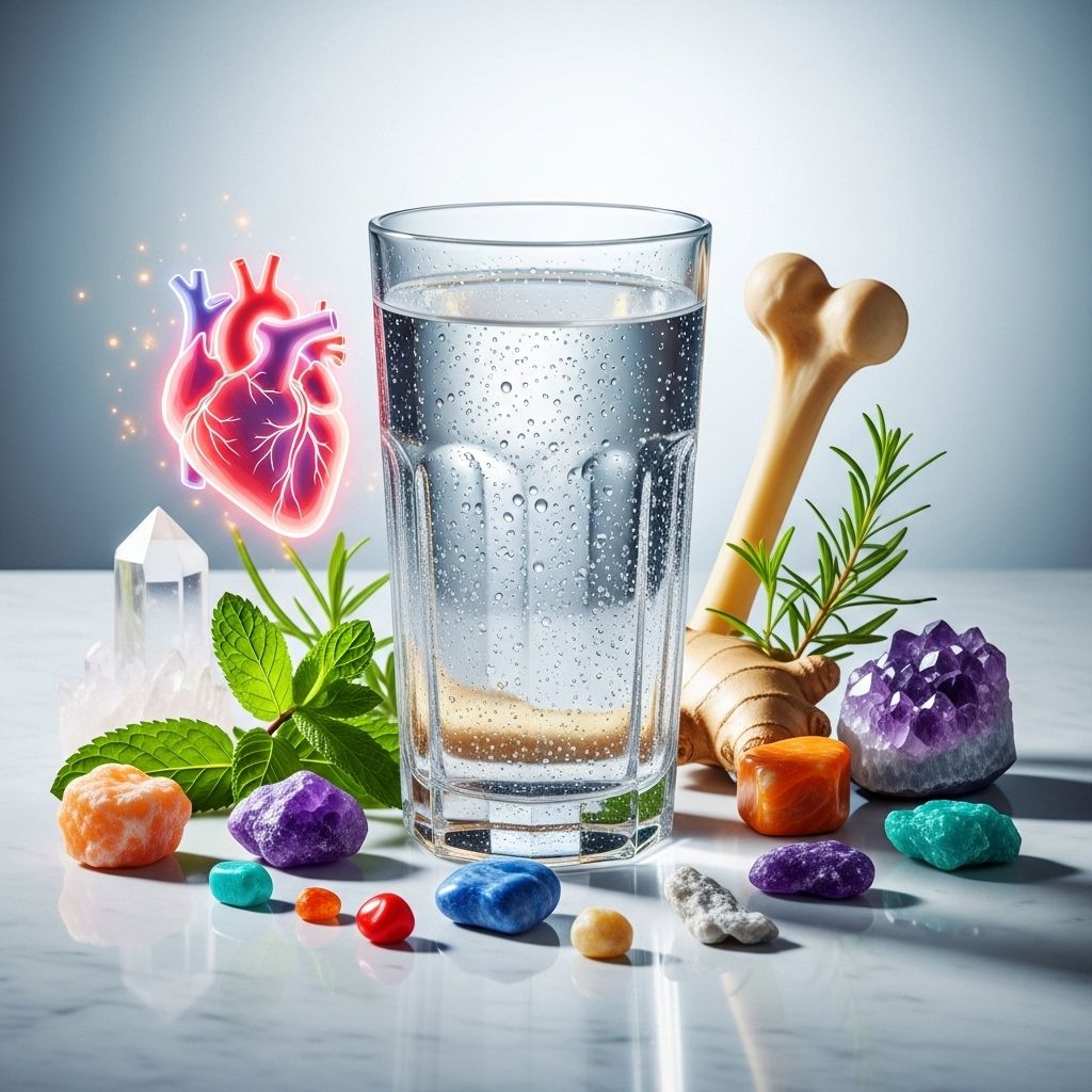 A revitalizing sip that delivers essential minerals for heart, bone, and digestive support.