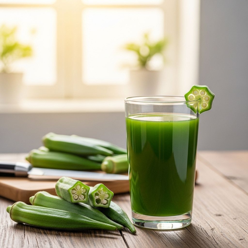 Amazing Health Benefits of Drinking Okra Juice Harness plant compounds for balanced blood sugar, better circulation, and glowing skin.