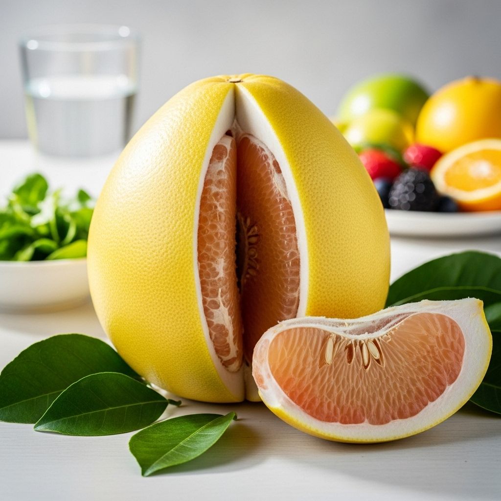 12 Surprising Health Benefits of Pomelo Fruit A single slice offers a burst of antioxidants and fiber for balanced daily nourishment.