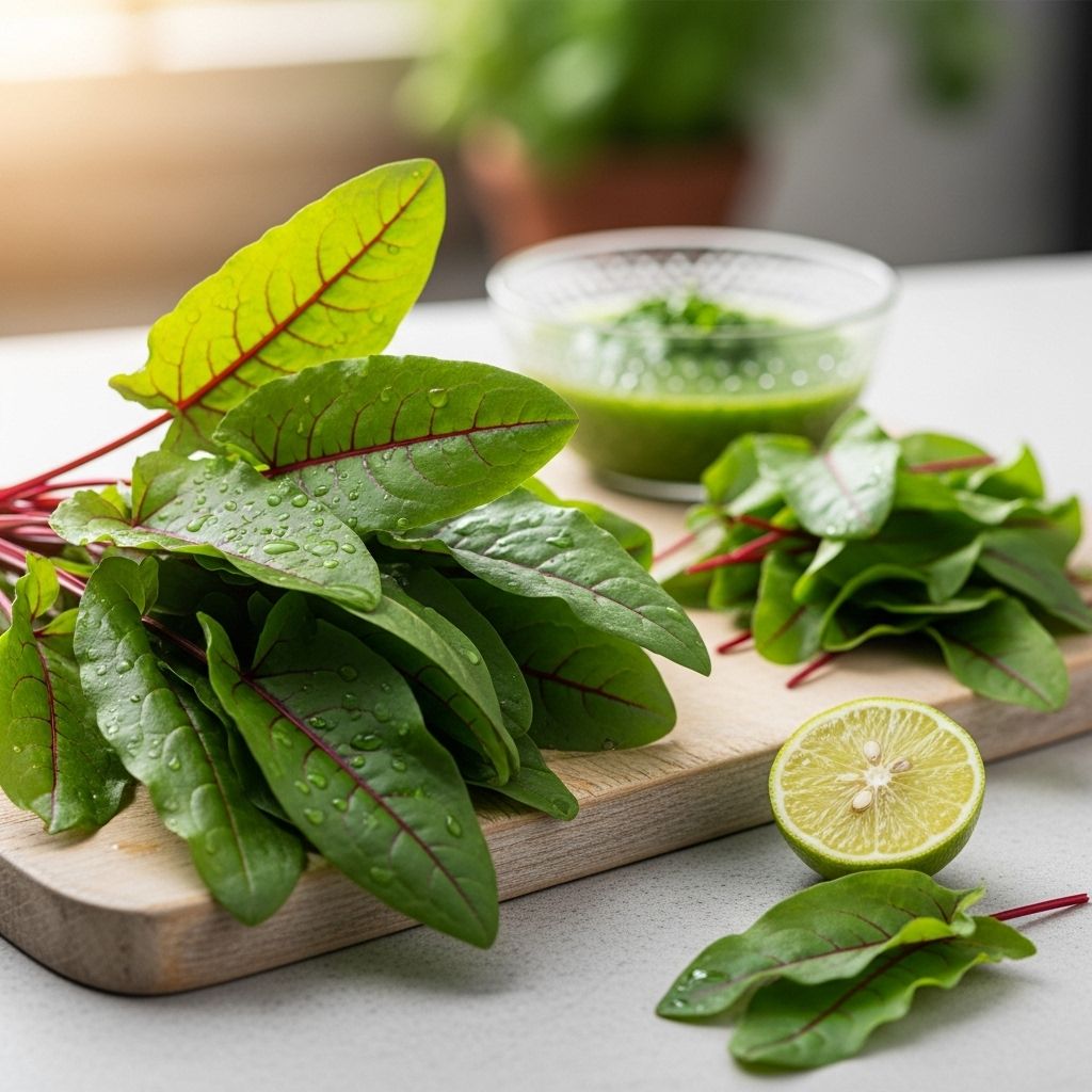 10 Amazing Health Benefits of Sorrel Leaves: Nutrition, Uses, and Precautions A tangy green packed with nutrients that supports digestion and radiant skin health.