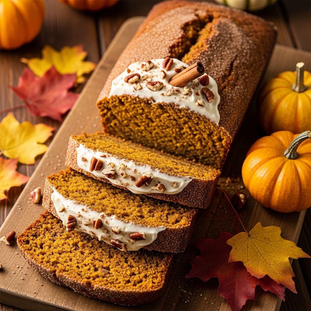 A nutrient-packed twist on classic fall bread with low carbs, rich in flavor and protein.