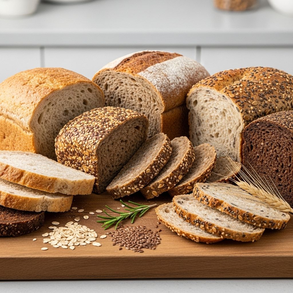 Discover the top nutritious breads for heart health, gut wellness, sustained energy, and blood sugar balance.