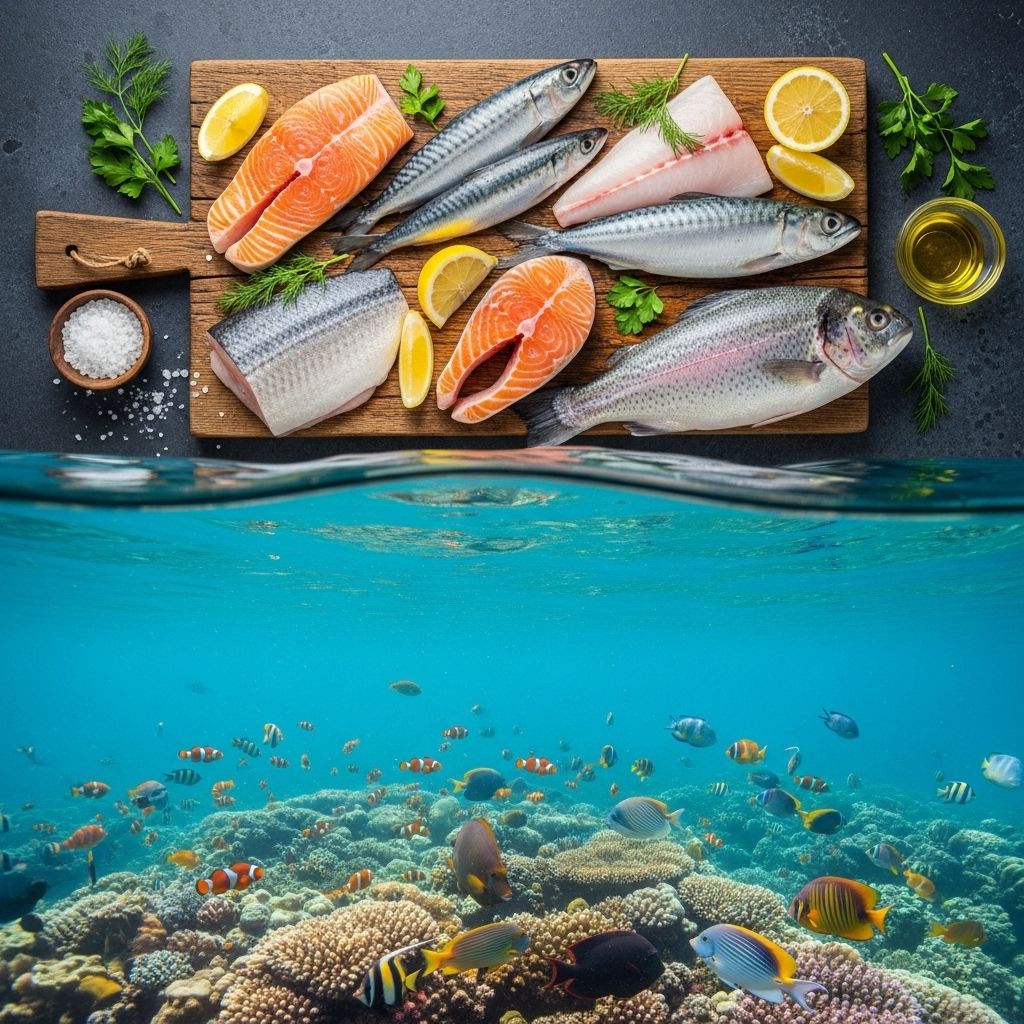 Smart seafood selections boost nutrient intake while protecting marine biodiversity.