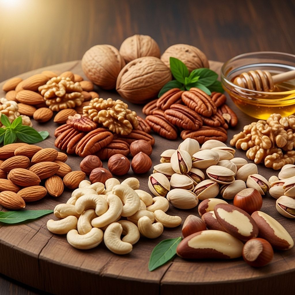 Discover the nutritional benefits of top healthy nuts and learn how they support heart health, immunity, and more.