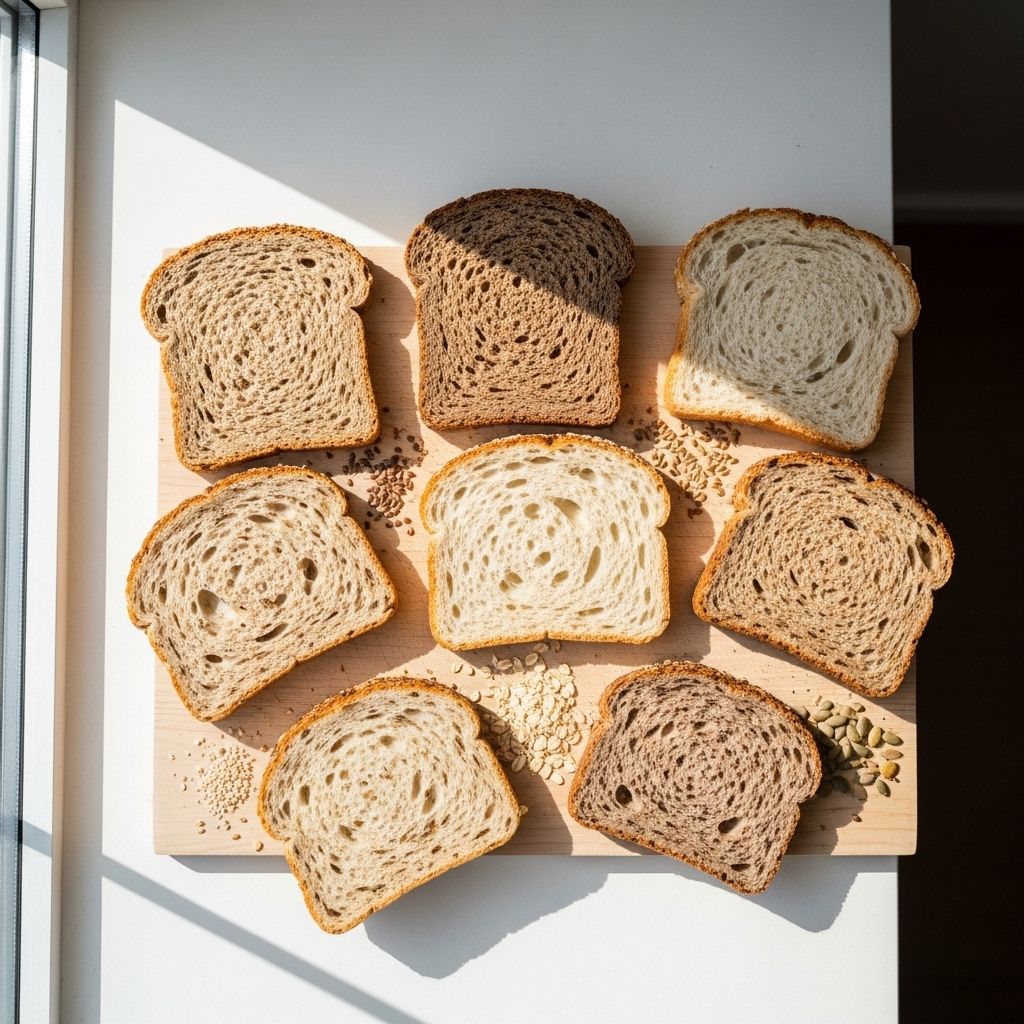 Choosing loaves rich in whole grains and fiber starts with a quick ingredient check.