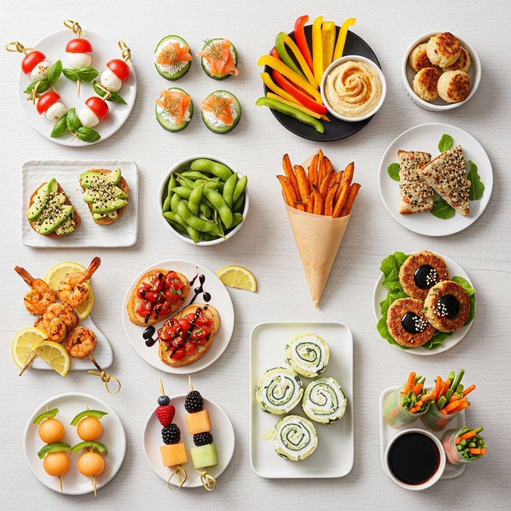 12 Healthy Appetizers: Delicious Recipes That Are Fast and Nutritious Discover 12 easy, crowd-pleasing appetizers that offer bold flavors and wholesome ingredients—perfect for any occasion.
