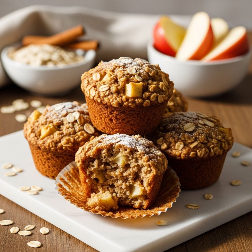 Healthy Apple Oatmeal Muffins: A Wholesome, Easy Breakfast Recipe Wholesome, apple-packed oatmeal muffins—easy, nutritious, and perfect for busy mornings or snacks.