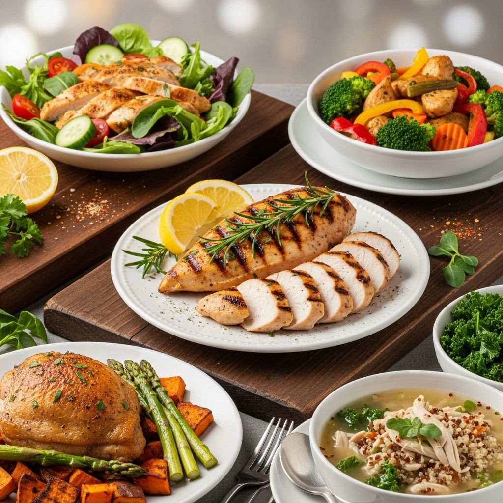 These protein-rich meals showcase vibrant global flavors to make slimming enjoyable.