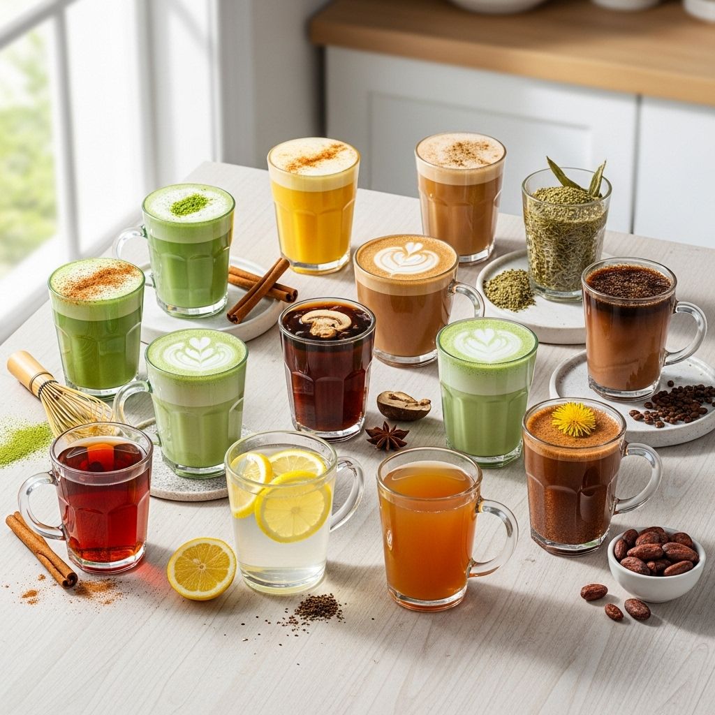 12 Healthy Coffee Alternatives for Energy, Focus, and Wellness Discover soothing brews that calm jitters and nourish mind and body.