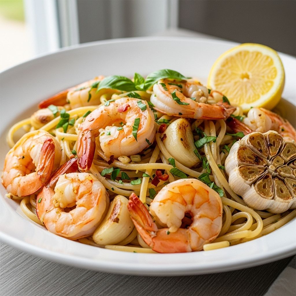 Savory garlic and lemon notes shine through even with reduced butter and calories.