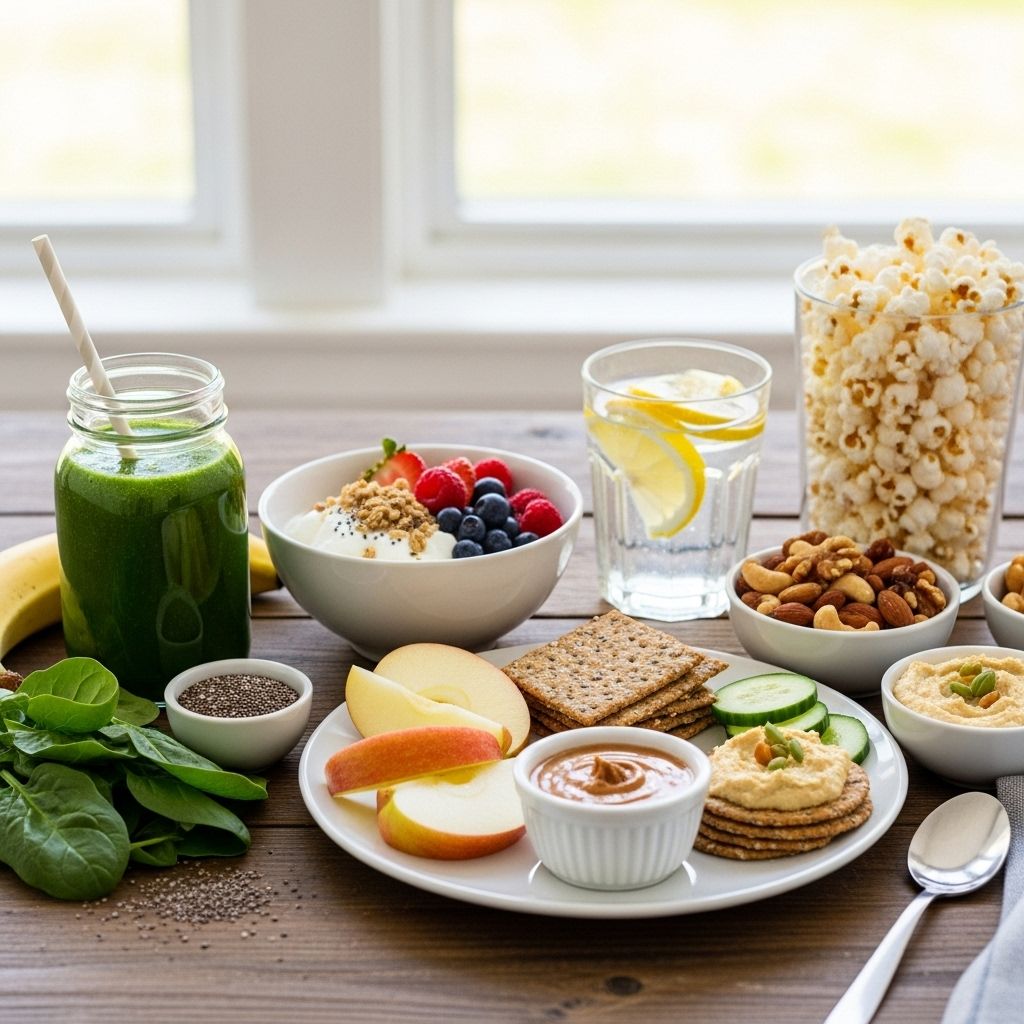 20 Healthy Snack Swaps for More Nutritious Everyday Choices Satisfy cravings with smarter bites that pack more protein, fiber, and flavor.