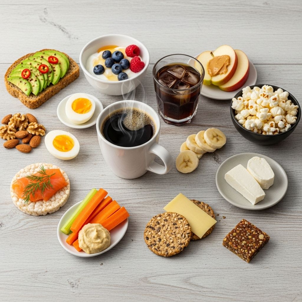 Discover 11 delicious, dietitian-approved snacks that complement your coffee without sabotaging your wellness goals.