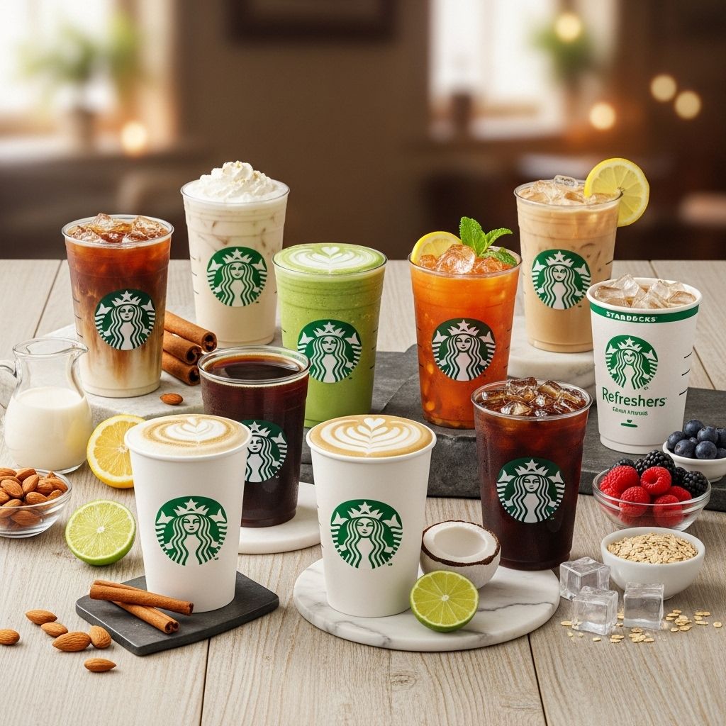 Healthy Starbucks Drinks: Smart Choices for Every Coffee Run Customizable swaps turn popular coffee picks into low-calorie, guilt-free sips.
