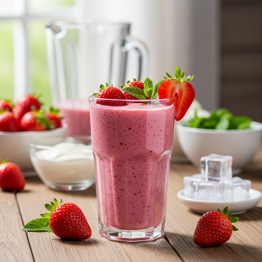 15 Healthy Strawberry Smoothie Recipes for Any Occasion A vibrant collection of delicious strawberry smoothie recipes packed with nutrients and energizing ingredients for every lifestyle.