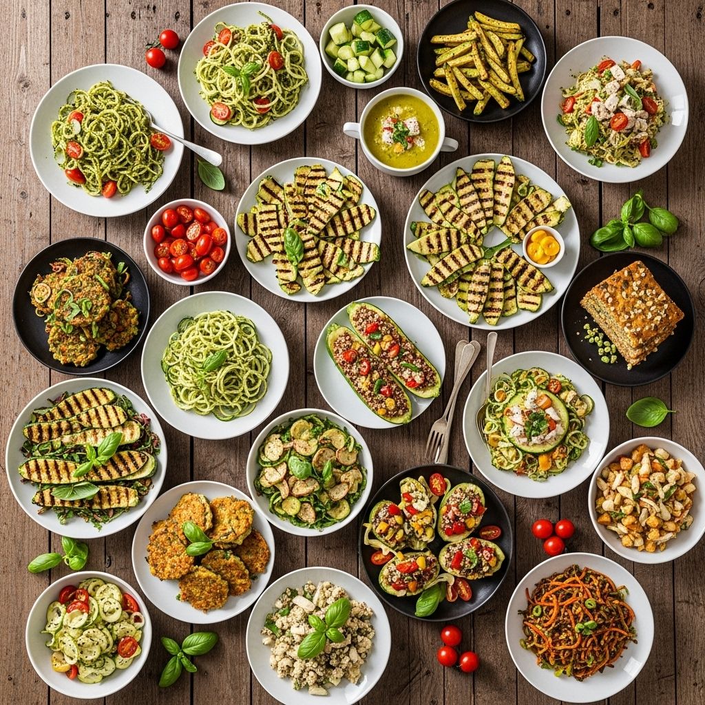 Discover creative, nutritious ways to use zucchini in main courses, sides, snacks, and more—perfect for spring and summer meals.