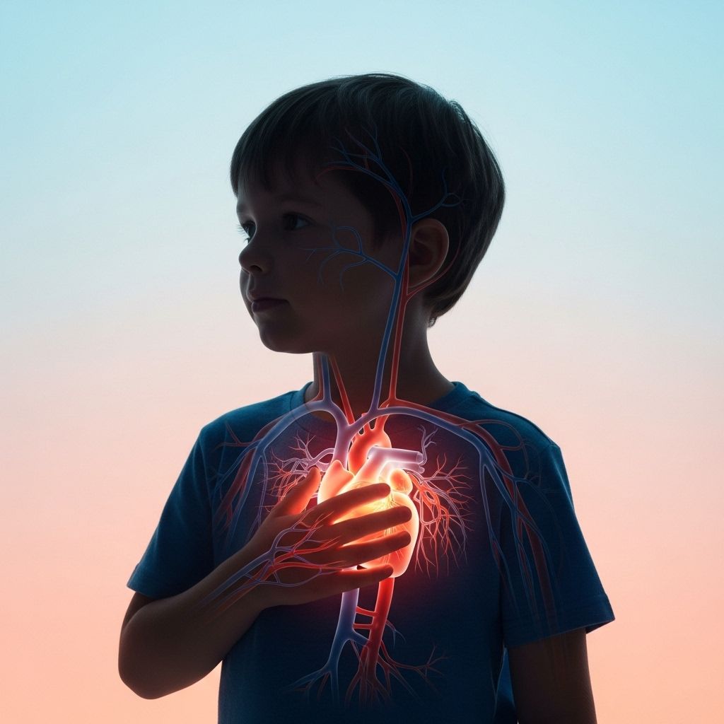 Comprehensive guide to understanding heart disease in children—its causes, symptoms, diagnosis, treatment, and living with the condition.
