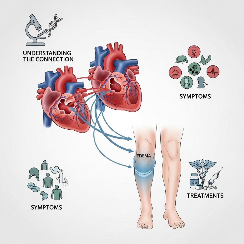 Explore the link between heart failure and edema, including causes, symptoms, treatment options, and patient care strategies.