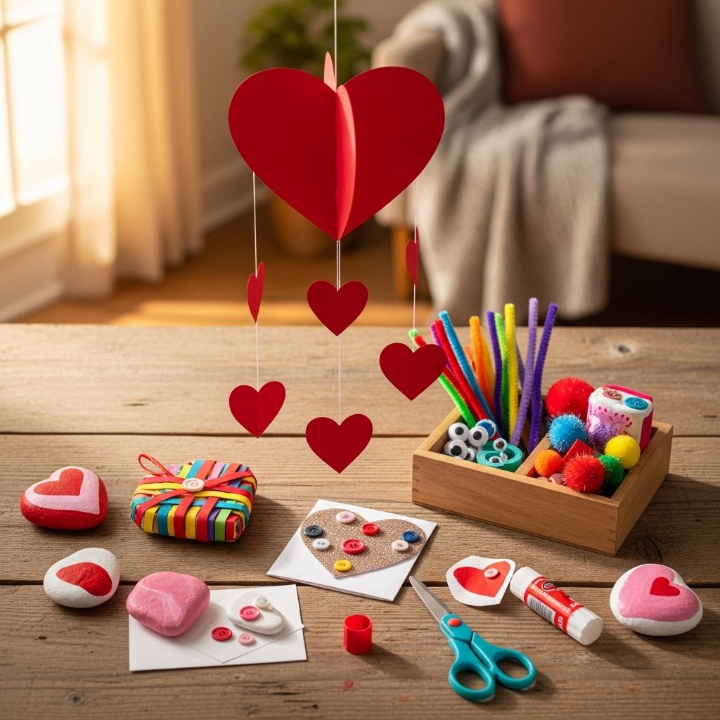 Creative projects that turn simple materials into charming tokens of affection.